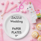 Party-Papierfräsen für Hochzeiten 9" Pappteller (Party)