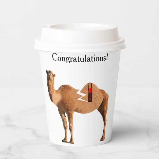 Party-Papierkäppchen mit Deckel Pappbecher (Rückseite)