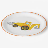 Party-Papierplatte für den Bau Pappteller (Schrägansicht)