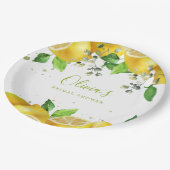 Party-Papierplatte für Wasserfarben Pappteller (Schrägansicht)