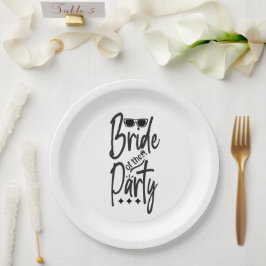Party-Papierplatte Pappteller