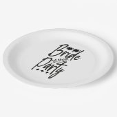 Party-Papierplatte Pappteller (Schrägansicht)