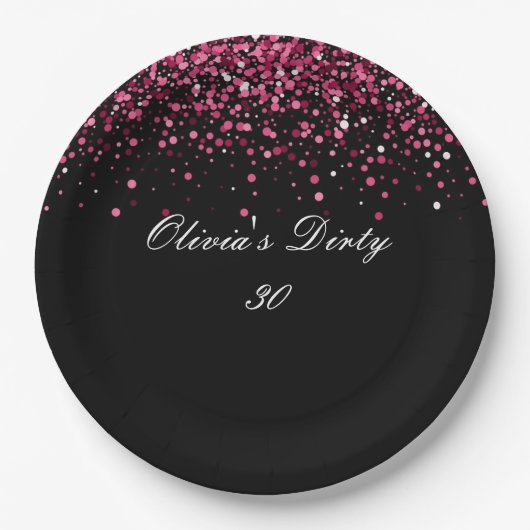 Party-Papierplatte Pappteller (Vorderseite)