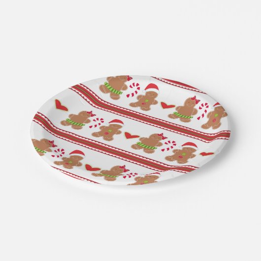 Party-Papierplatte Pappteller (Schrägansicht)