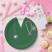 Party-Papiertafel für Krankenpfleger Pappteller (Party)