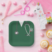Party-Papiertafel für Krankenpfleger Pappteller (Party)
