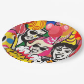 Party Pappteller (Schrägansicht)