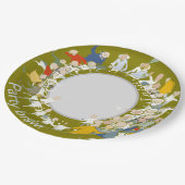 Party Pappteller (Schrägansicht)