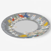 Party Pappteller (Schrägansicht)