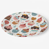 Party Pappteller (Schrägansicht)