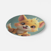 Party Pappteller (Schrägansicht)