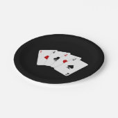 Party Pappteller (Schrägansicht)