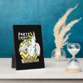 Party Parrot Bird Fotoplatte (Seite)