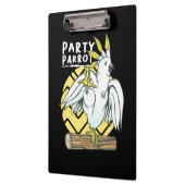 Party Parrot Bird Klemmbrett (Links)