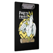 Party Parrot Bird Klemmbrett (Rechts)