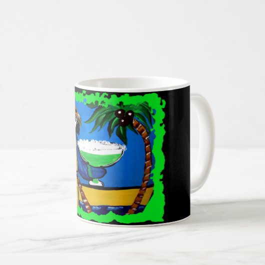 PARTY PARROT KAFFEETASSE (VorderseiteRechts)
