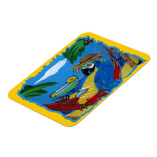 Party Parrot Magnet (Linke Seite)