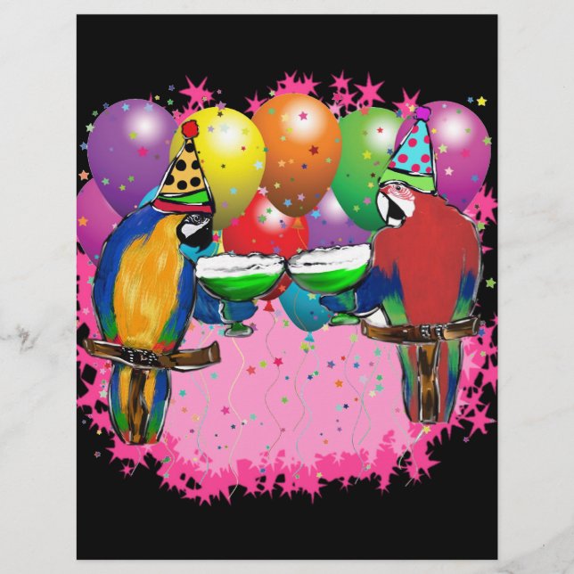 PARTY PARROTS (Vorderseite)