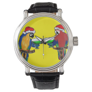 Party Parrots Armbanduhr