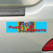 Party Parrots Autoaufkleber (Auf Auto)
