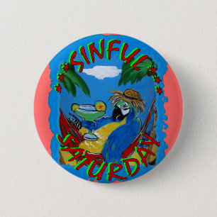 Party Parrots Button