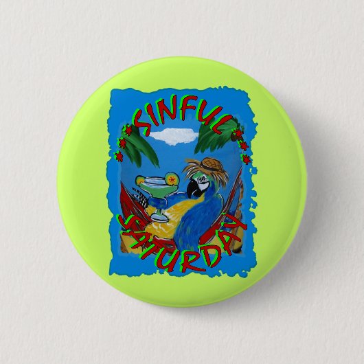 Party Parrots Button (Vorderseite)