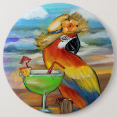 Party Parrots Button (Vorderseite)