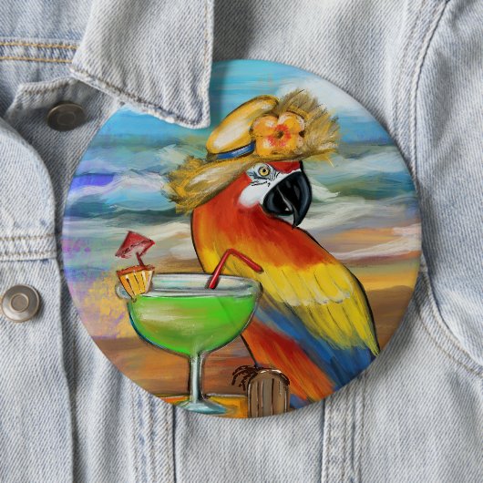 Party Parrots Button (Beispiel)