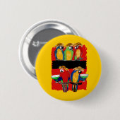 PARTY PARROTS BUTTON (Vorne & Hinten)