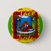 Party Parrots Button (Vorderseite)