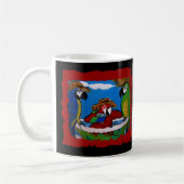 Party Parrot's Cheers Kaffeetasse (Links)