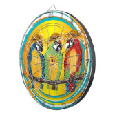 PARTY PARROTS DARTSCHEIBE (Vorderseite rechts)