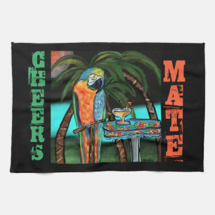 Party Parrots Geschirrtuch