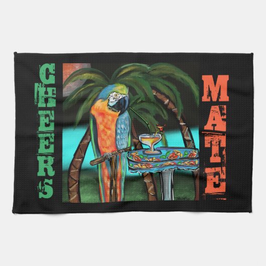 Party Parrots Geschirrtuch (Horizontal)