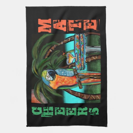 Party Parrots Geschirrtuch (Vertikal)