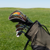 PARTY PARROTS GOLF HEADCOVER (In SItu)