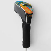 Party Parrots Golf Headcover (angewinkelt)