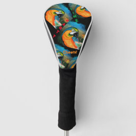 Party Parrots Golf Headcover