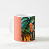 Party Parrots Kaffeetasse (Vorderseite Links)