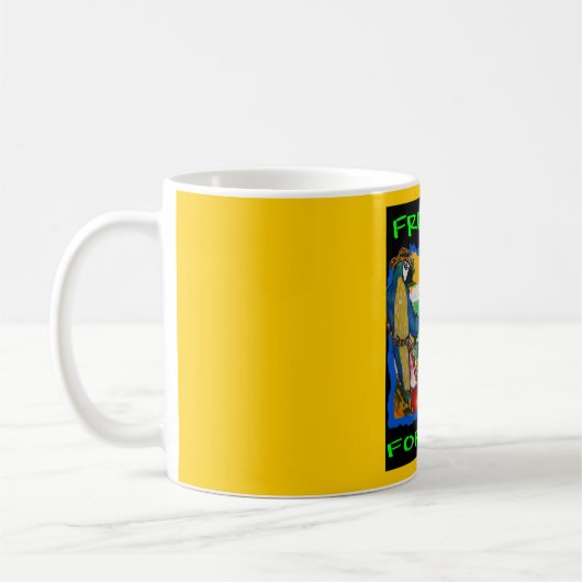 Party Parrots Kaffeetasse (Links)
