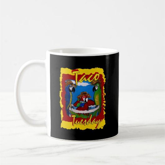 Party Parrots Kaffeetasse (Links)