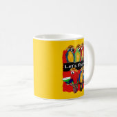 PARTY PARROTS KAFFEETASSE (VorderseiteRechts)