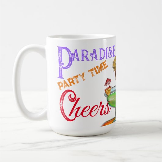 Party Parrots Kaffeetasse (Links)