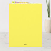 Party Parrots Karte (Rückseite)