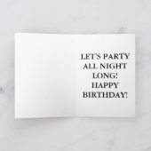 Party Parrots Karte (Innenseite)