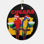 PARTY PARROTS KERAMIK ORNAMENT (Links)