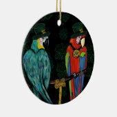 PARTY PARROTS KERAMIK ORNAMENT (Rechts)