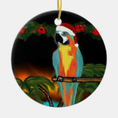 PARTY PARROTS KERAMIK ORNAMENT (Vorne)