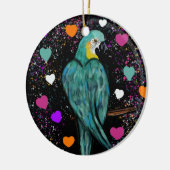 PARTY PARROTS KERAMIK ORNAMENT (Links)