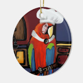 PARTY PARROTS KERAMIK ORNAMENT (Links)